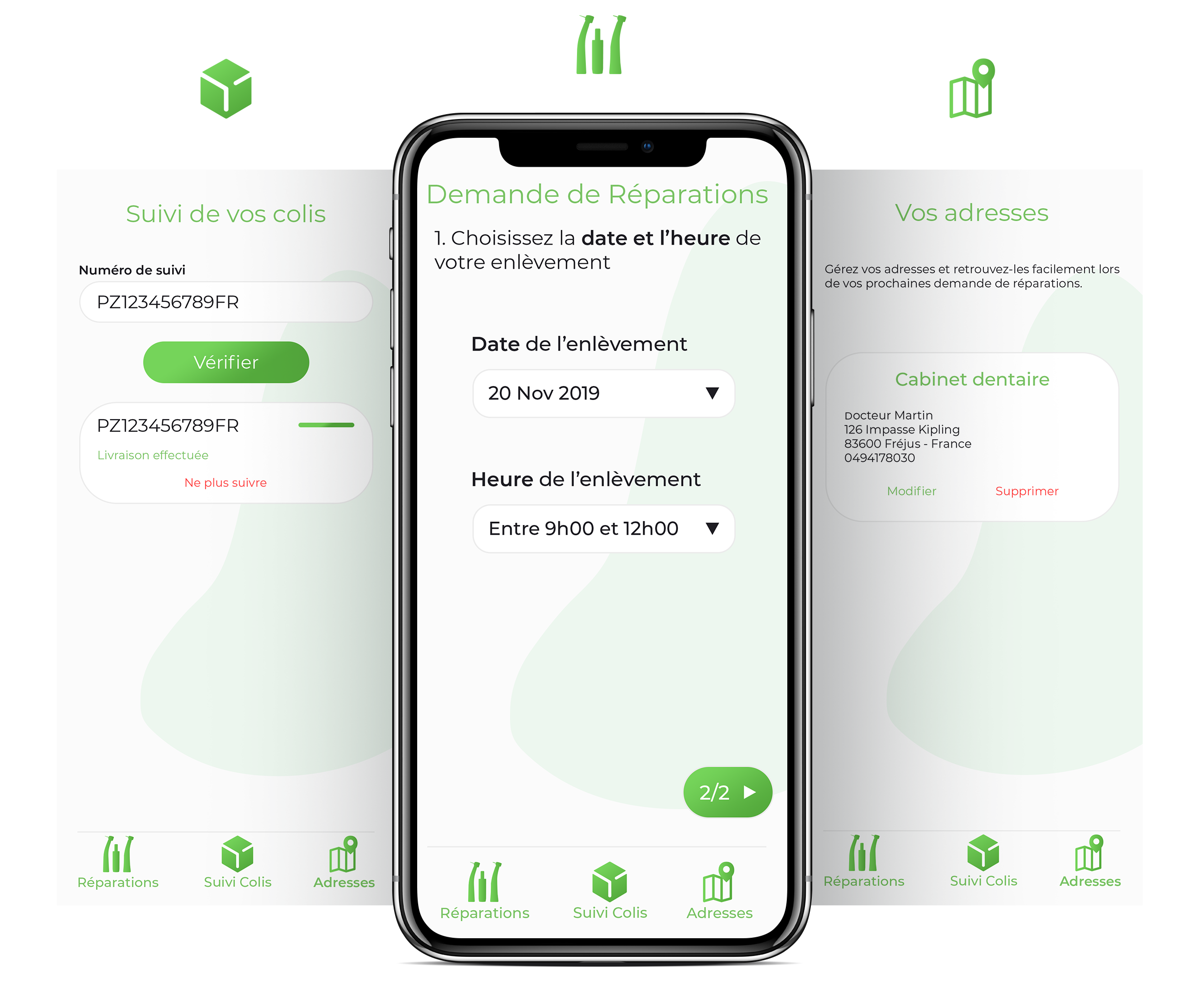 L'app dmd : Fonctionnement de l'application